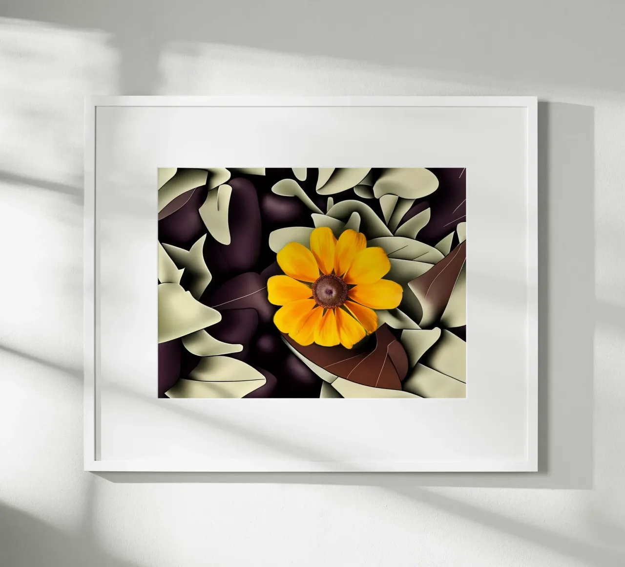 Blumen_1 poster da Abstract Art by LK