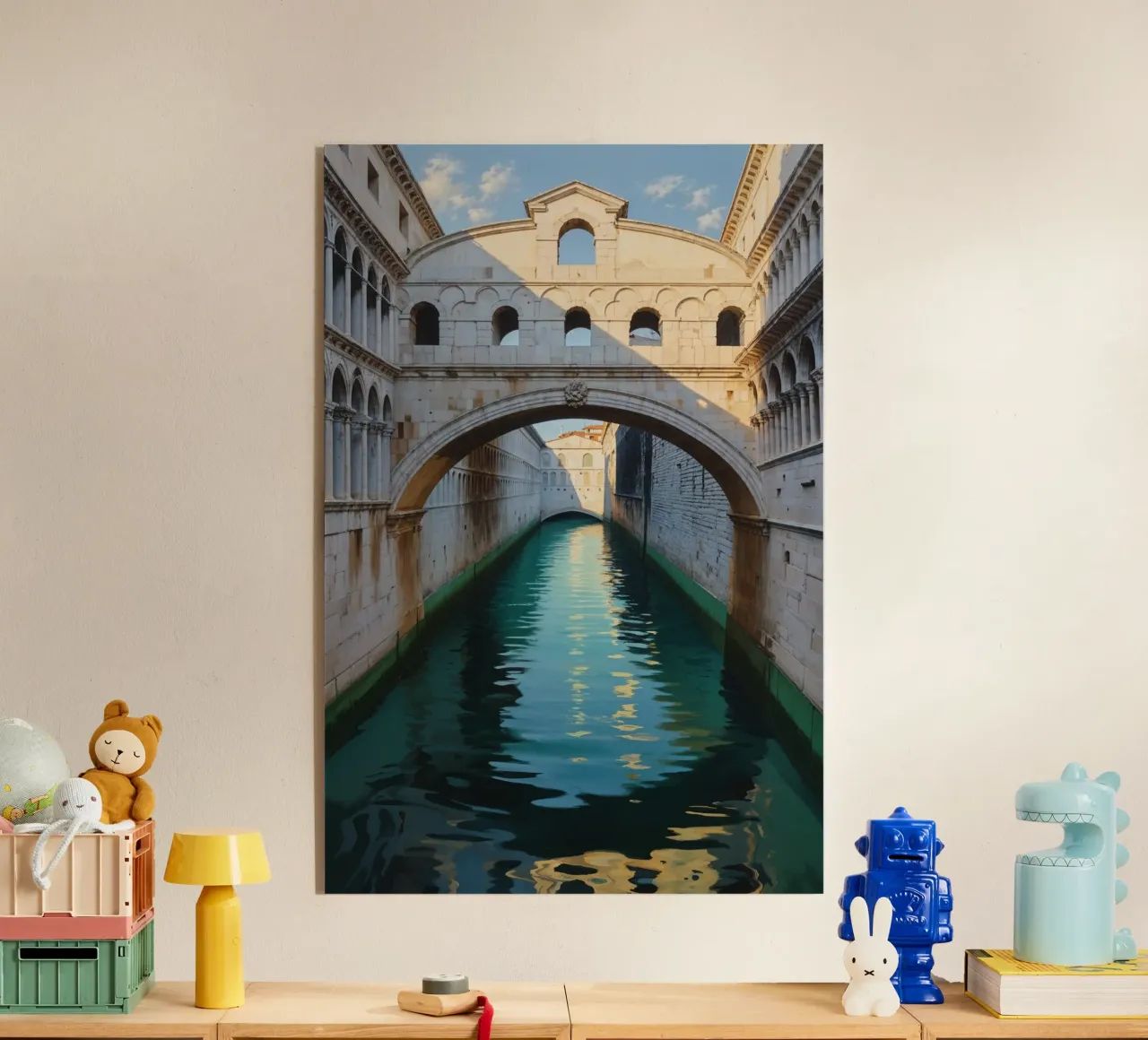 Venetian Elegance: The Bridge of Sighs plexiglass da AlbertKlee
