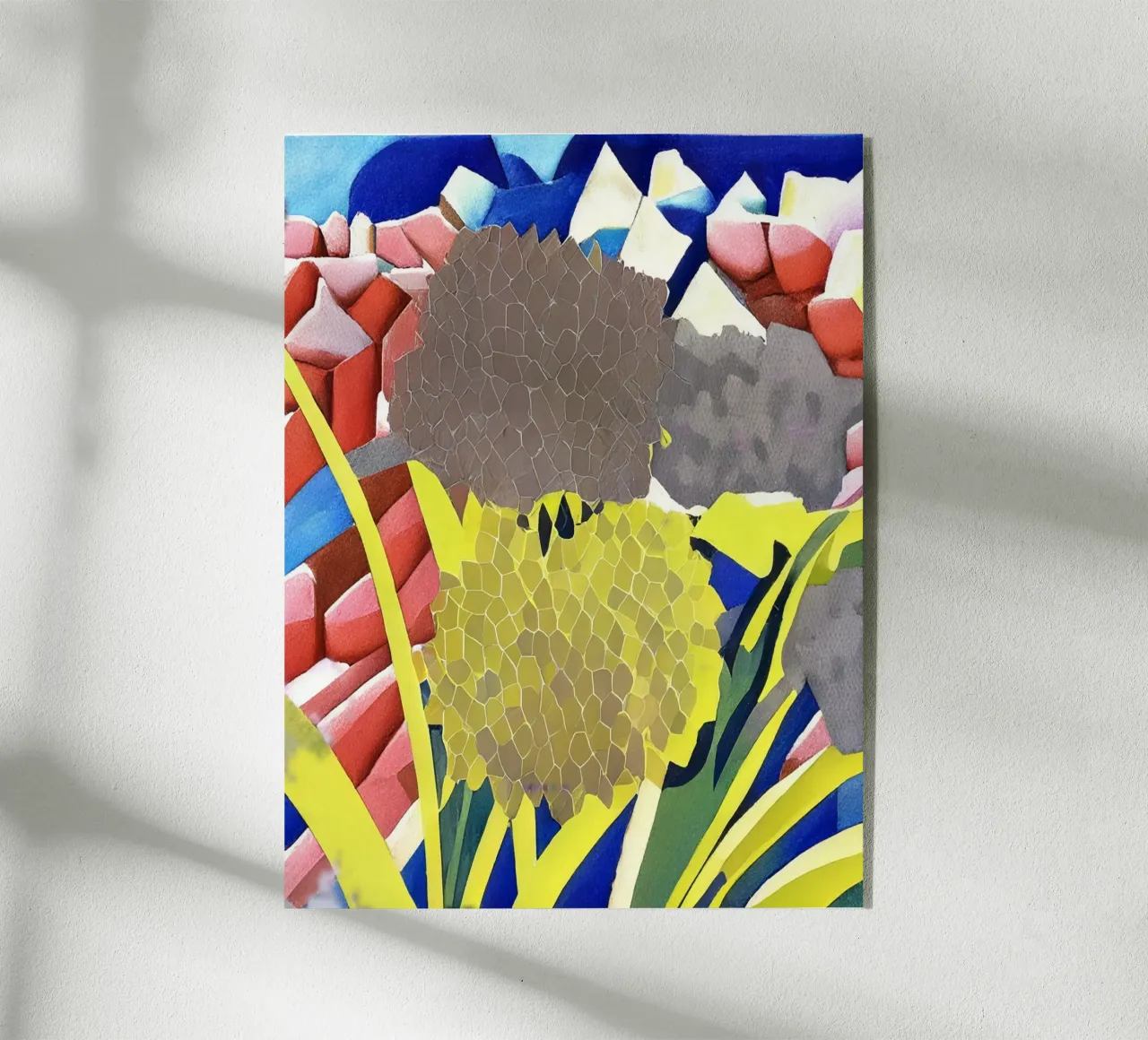 Blumen_3 plexiglass da Abstract Art by LK