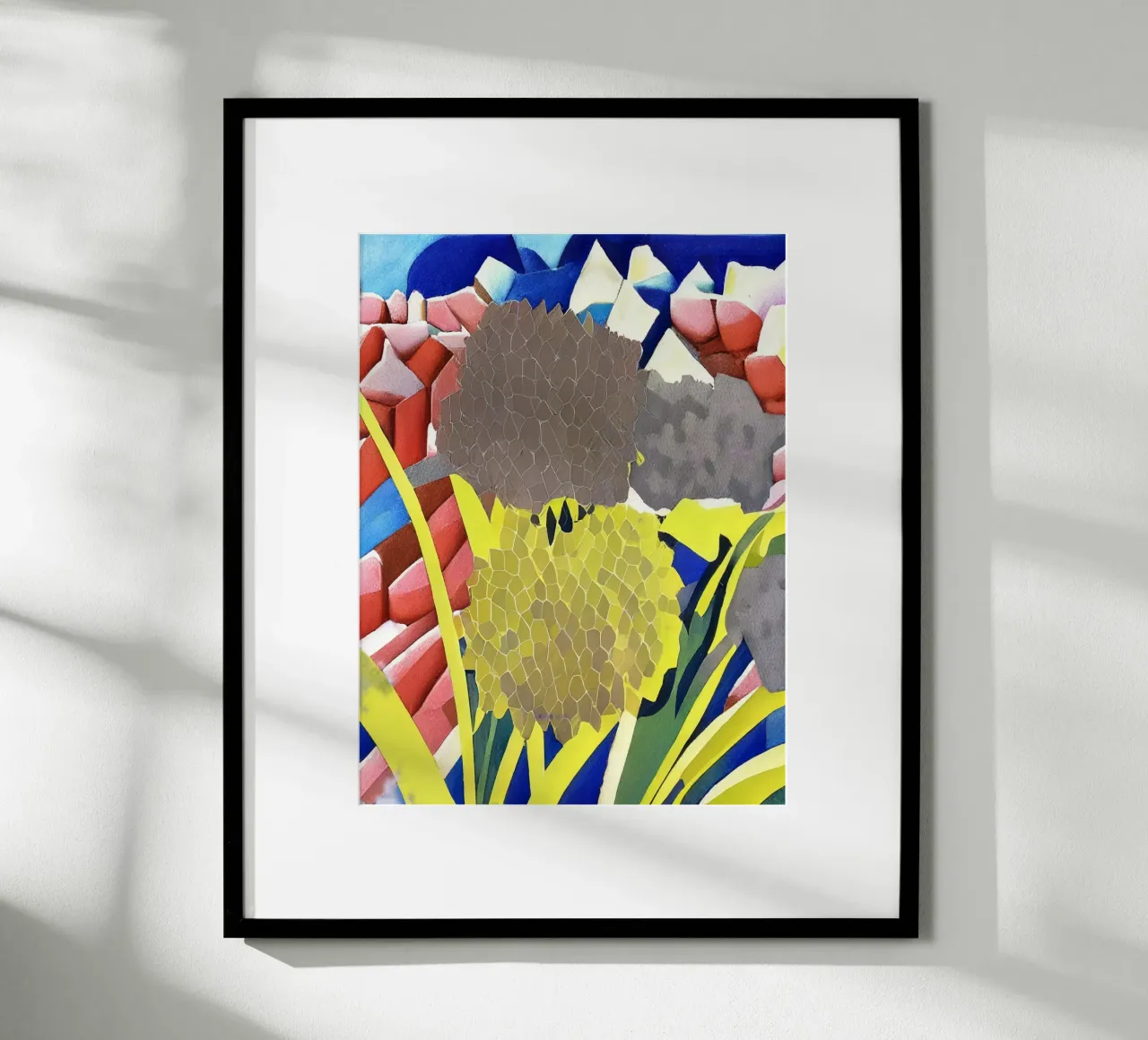 Blumen_3 poster da Abstract Art by LK