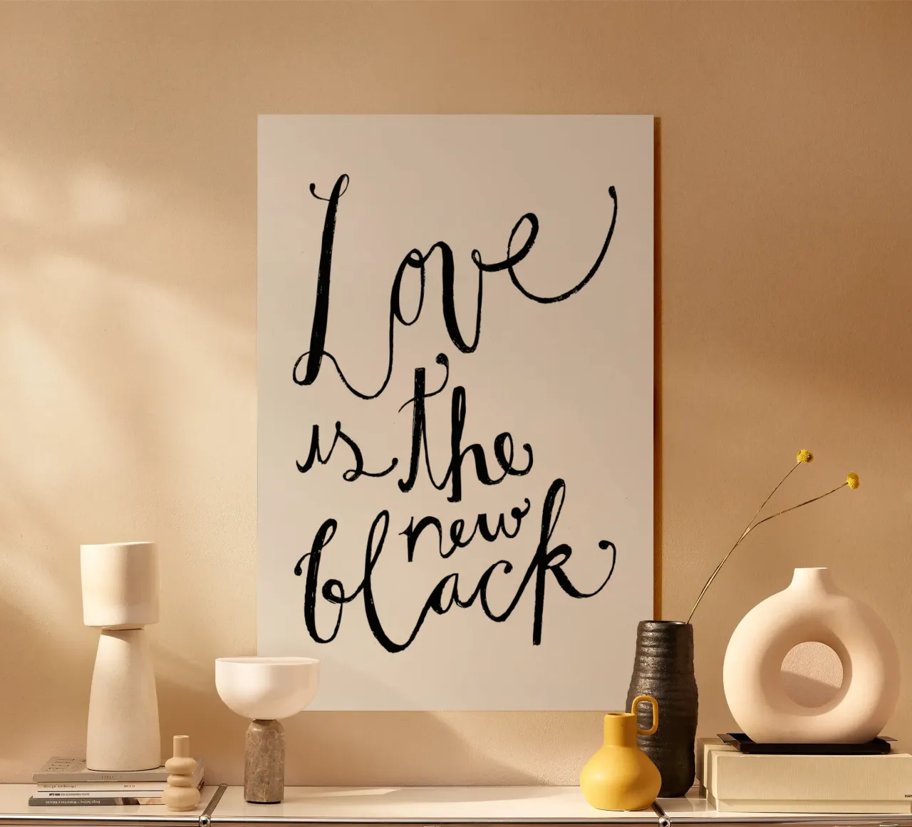 Love No. 2 plexiglass da typealive