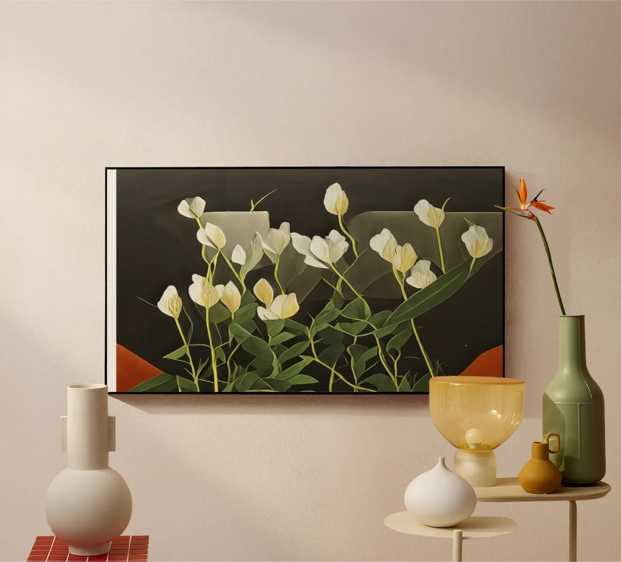 Blumen_4 plexiglass da Abstract Art by LK