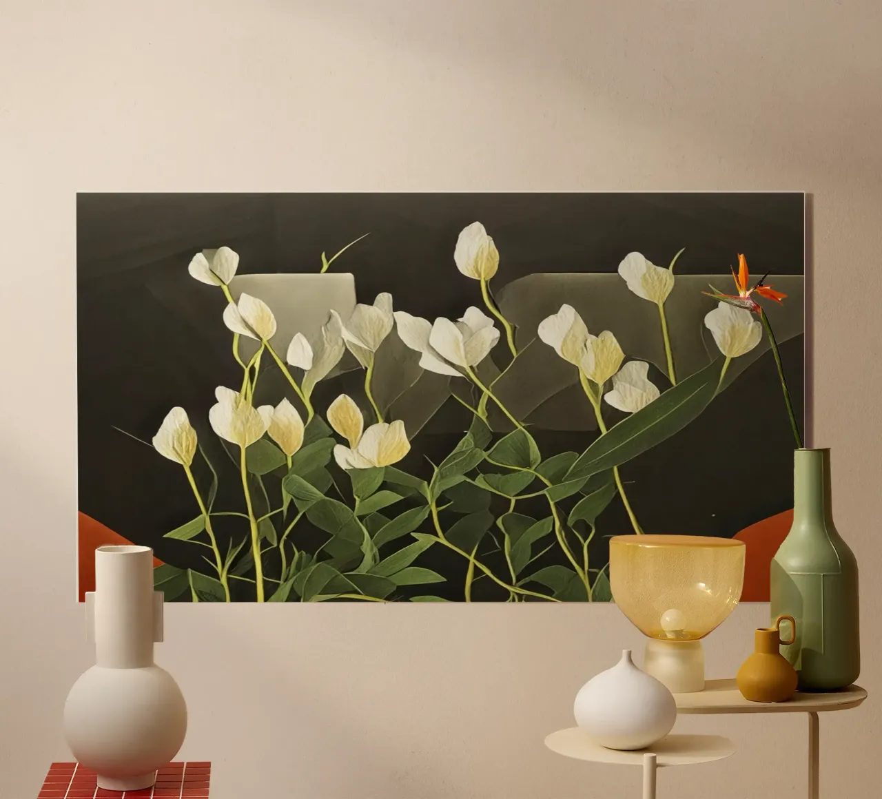 Blumen_4 plexiglass da Abstract Art by LK