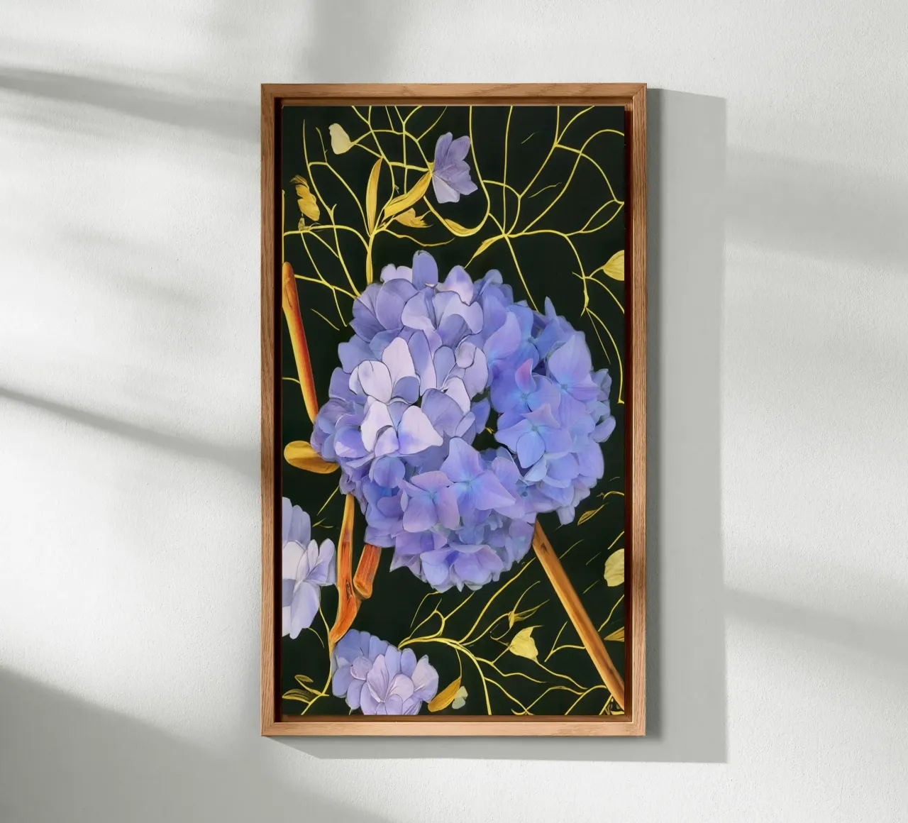 Blumen_5 alluminio dibond da Abstract Art by LK