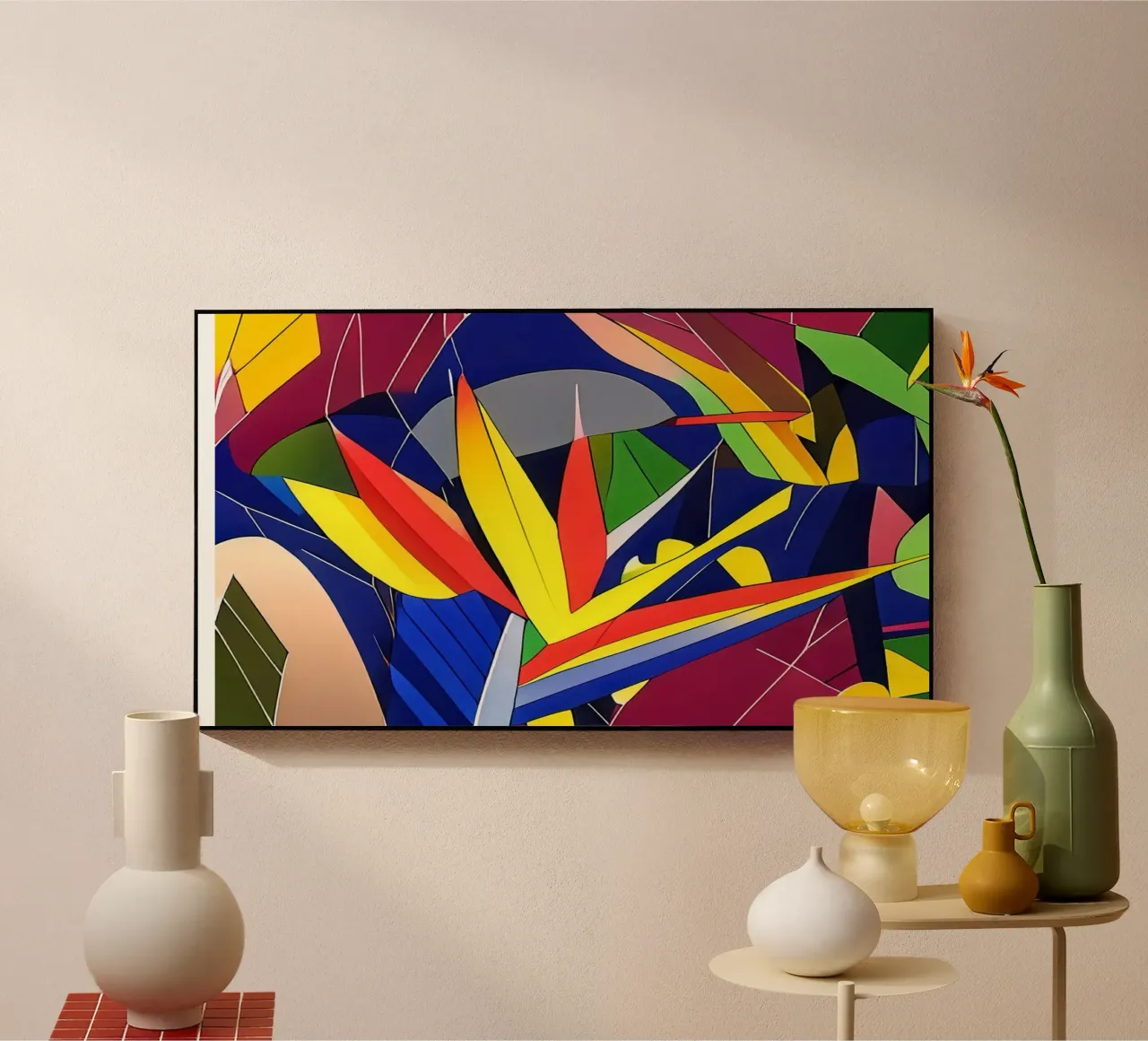 Blumen_6 plexiglass da Abstract Art by LK