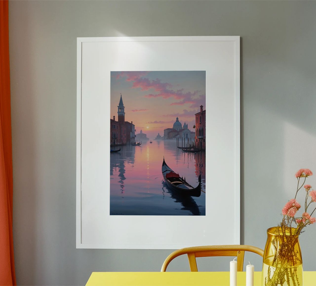 Whispers of Venice at Dusk poster da AlbertKlee