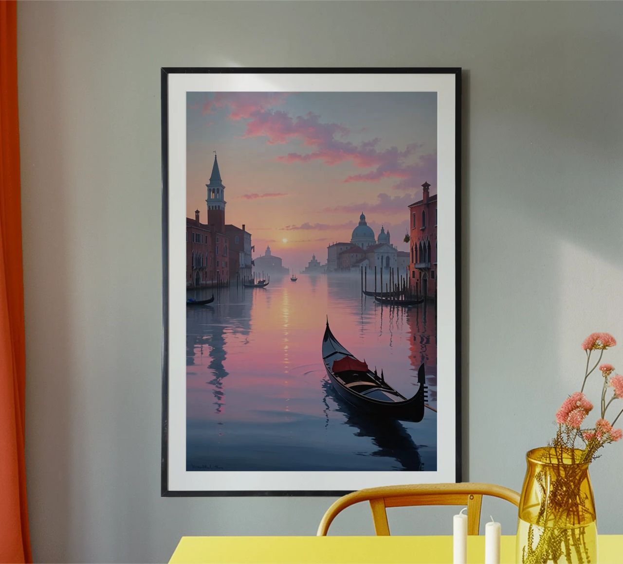Whispers of Venice at Dusk poster da AlbertKlee