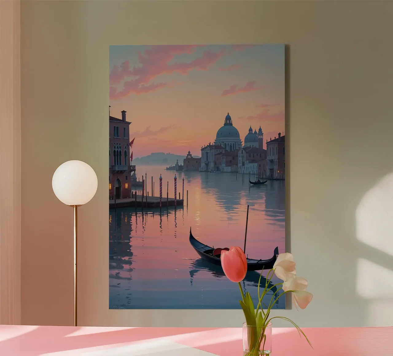 Venice's Timeless Elegance canvas van AlbertKlee