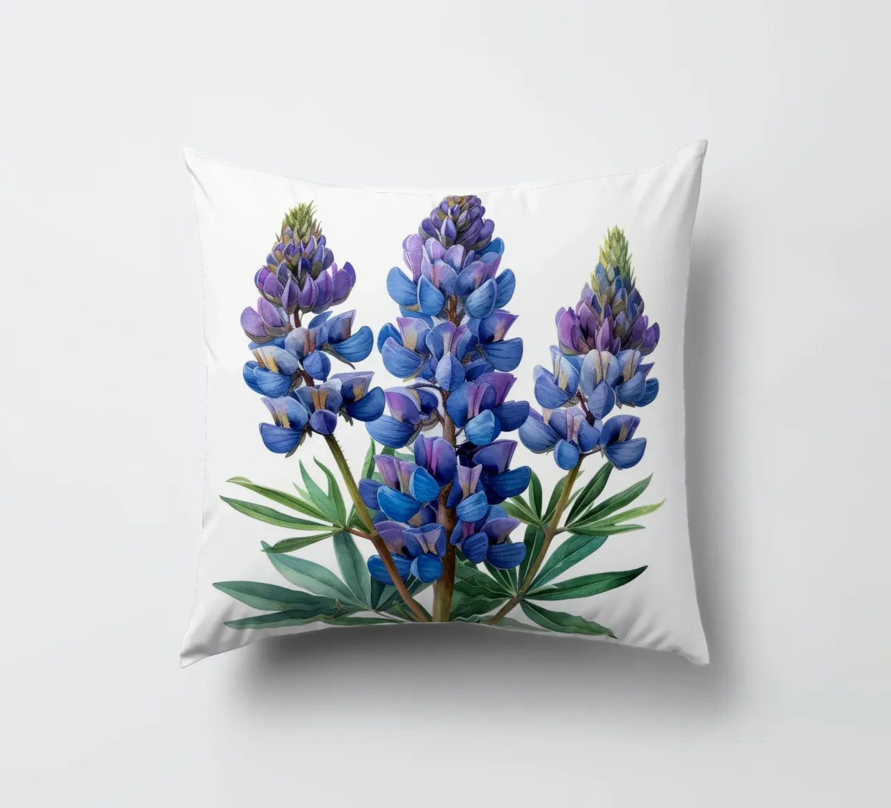 Flor de altramuz 4 cojín de Bold Blooms