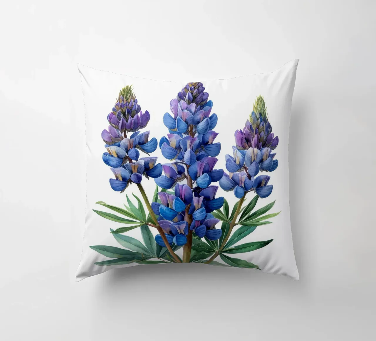 Flor de altramuz 4 cojín de Bold Blooms