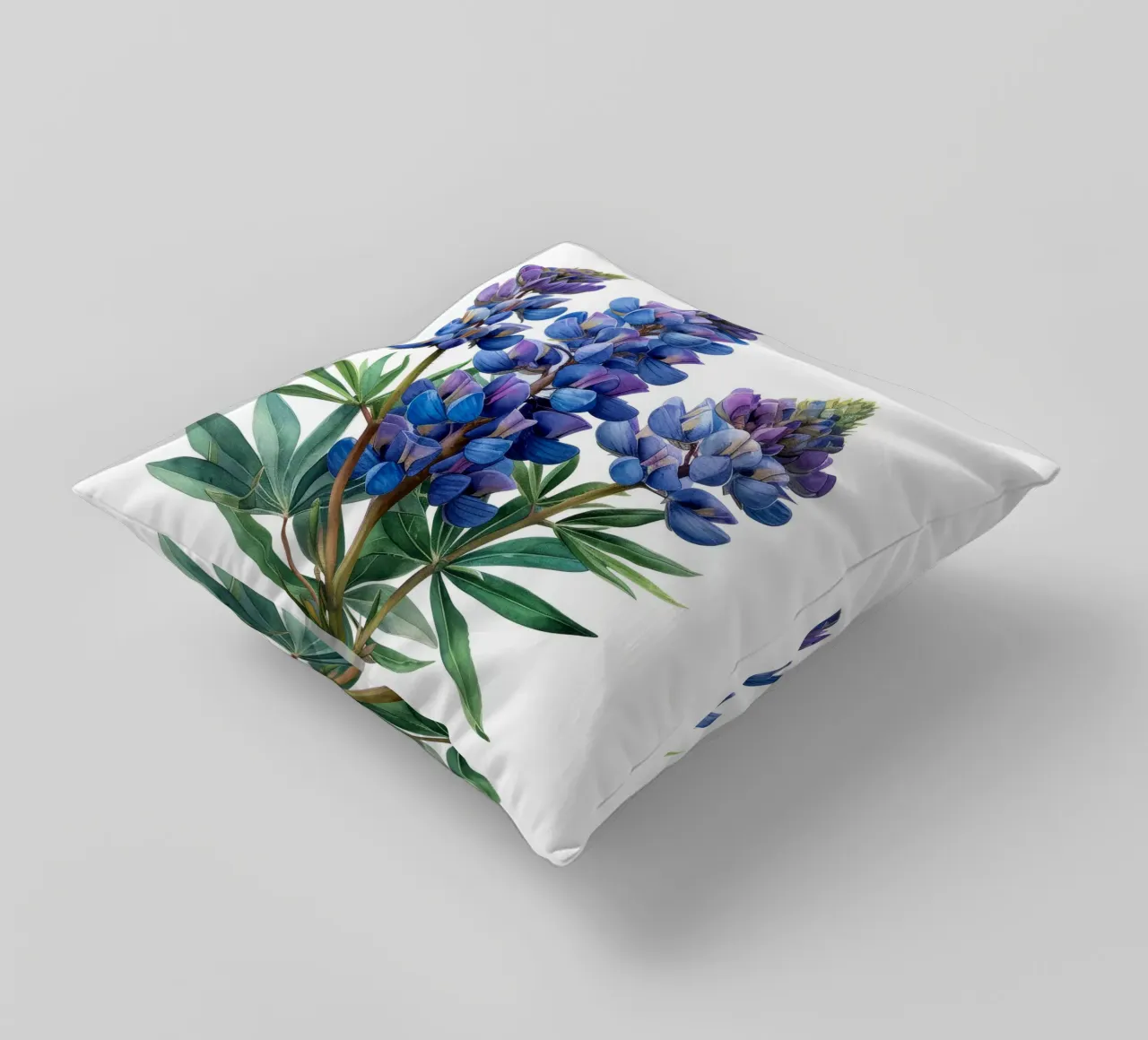 Flor de altramuz 4 cojín de Bold Blooms