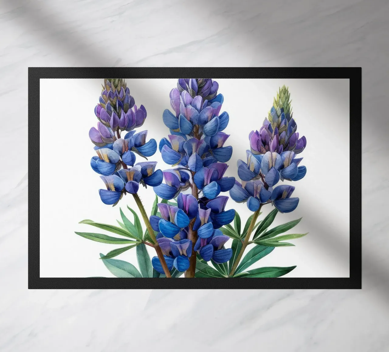 Fiore di lupino 4 zerbino da Bold Blooms
