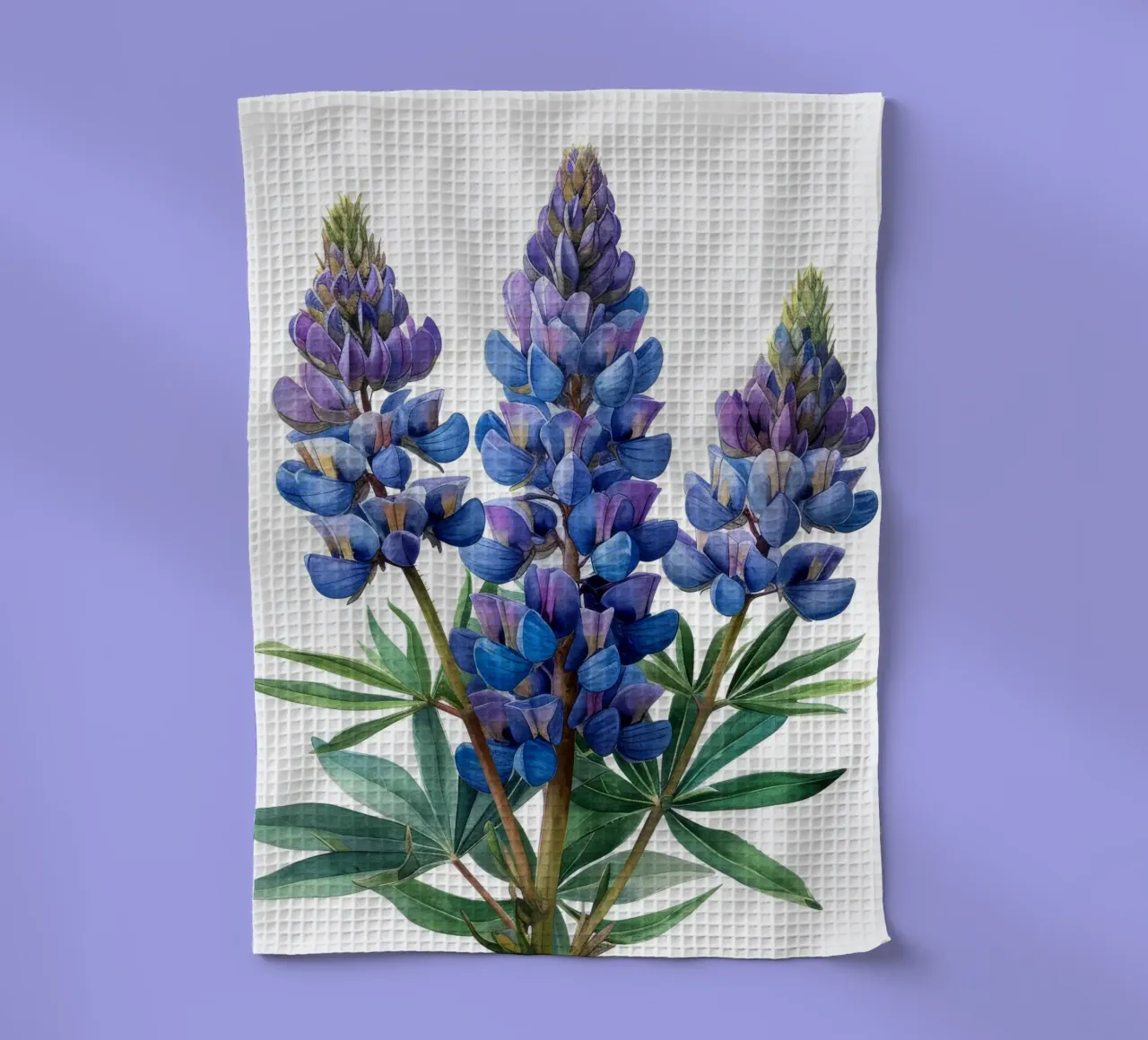 Fleur de lupin 4 torchon de Bold Blooms