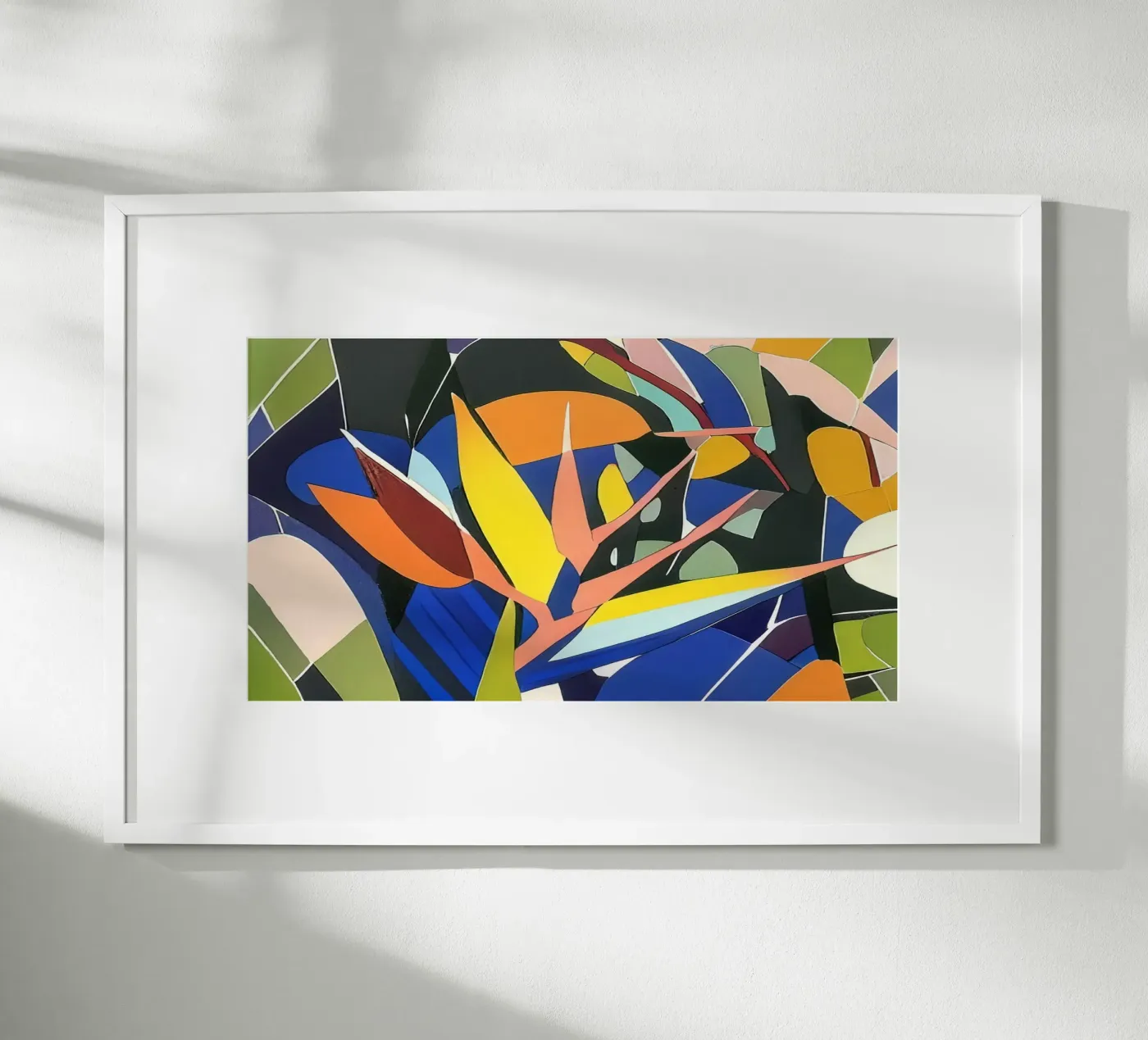 Blumen_7 poster van Abstract Art by LK