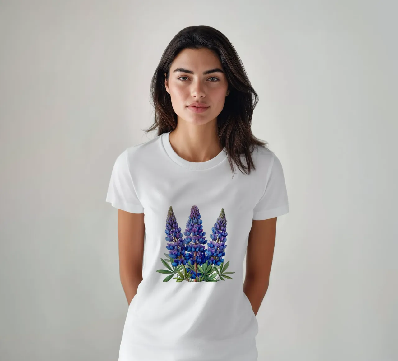 Lupine Flower 1 t-shirt by Bold Blooms
