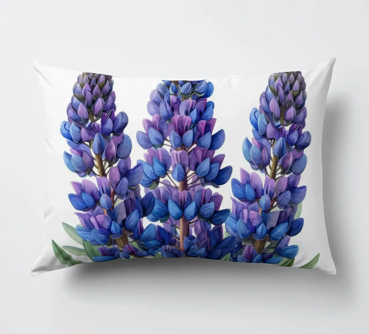 Fiore di lupino 1 cuscino da Bold Blooms
