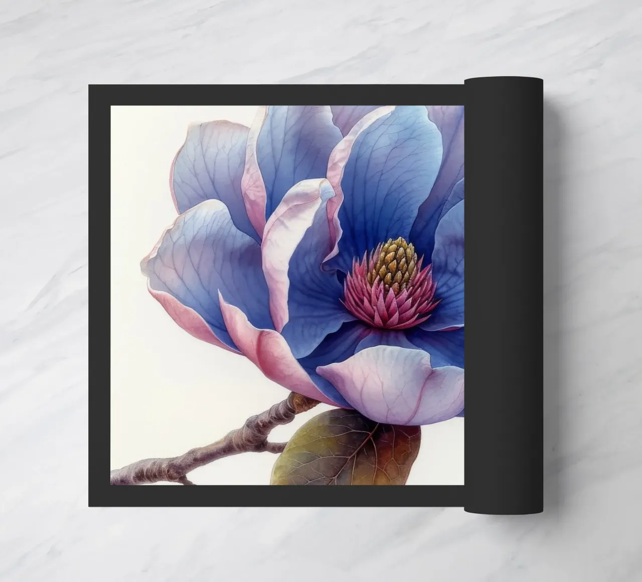 Fiore di magnolia 3 zerbino da Bold Blooms