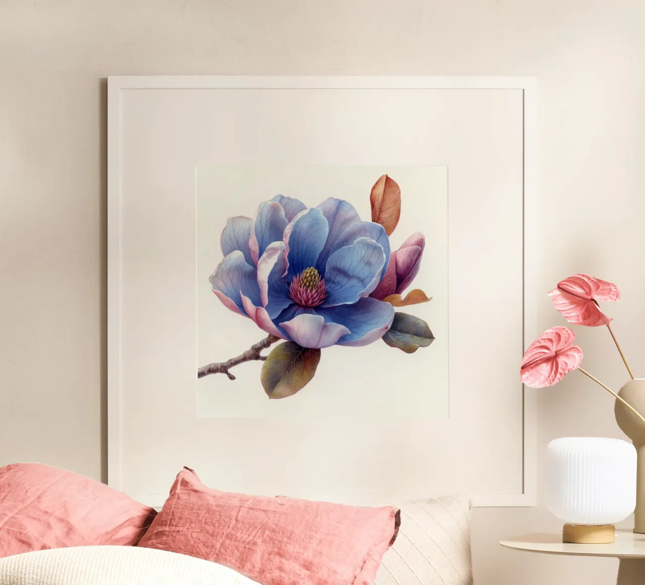 Fiore di magnolia 3 carta hahnemühle da Bold Blooms