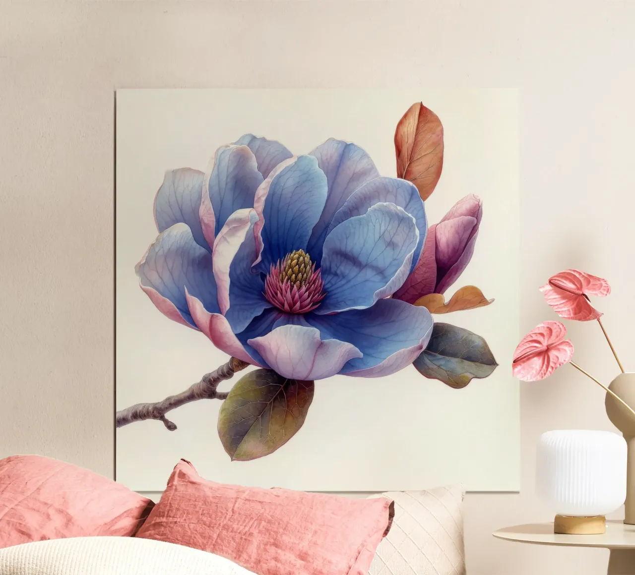 Fiore di magnolia 3 carta hahnemühle da Bold Blooms