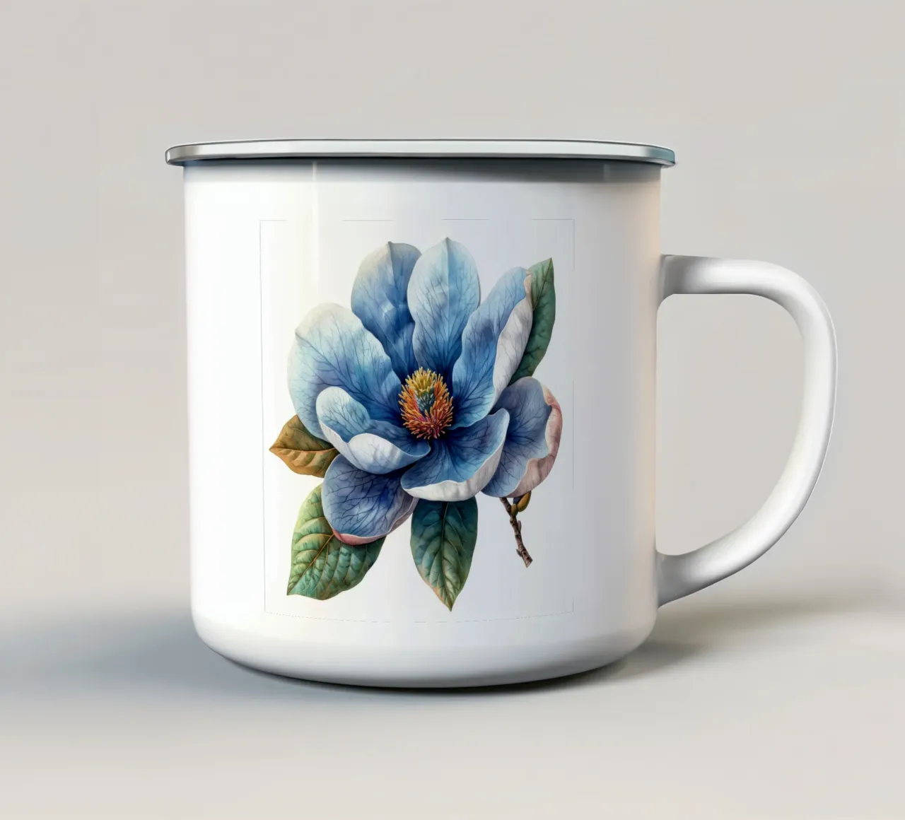 Fiore di magnolia 1 tazza in smalto da Bold Blooms