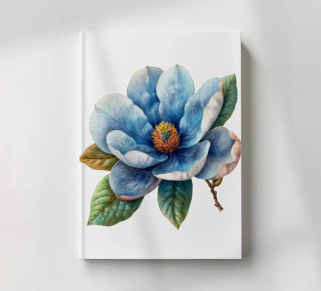 Magnolia Flower 1 notebook by Bold Blooms