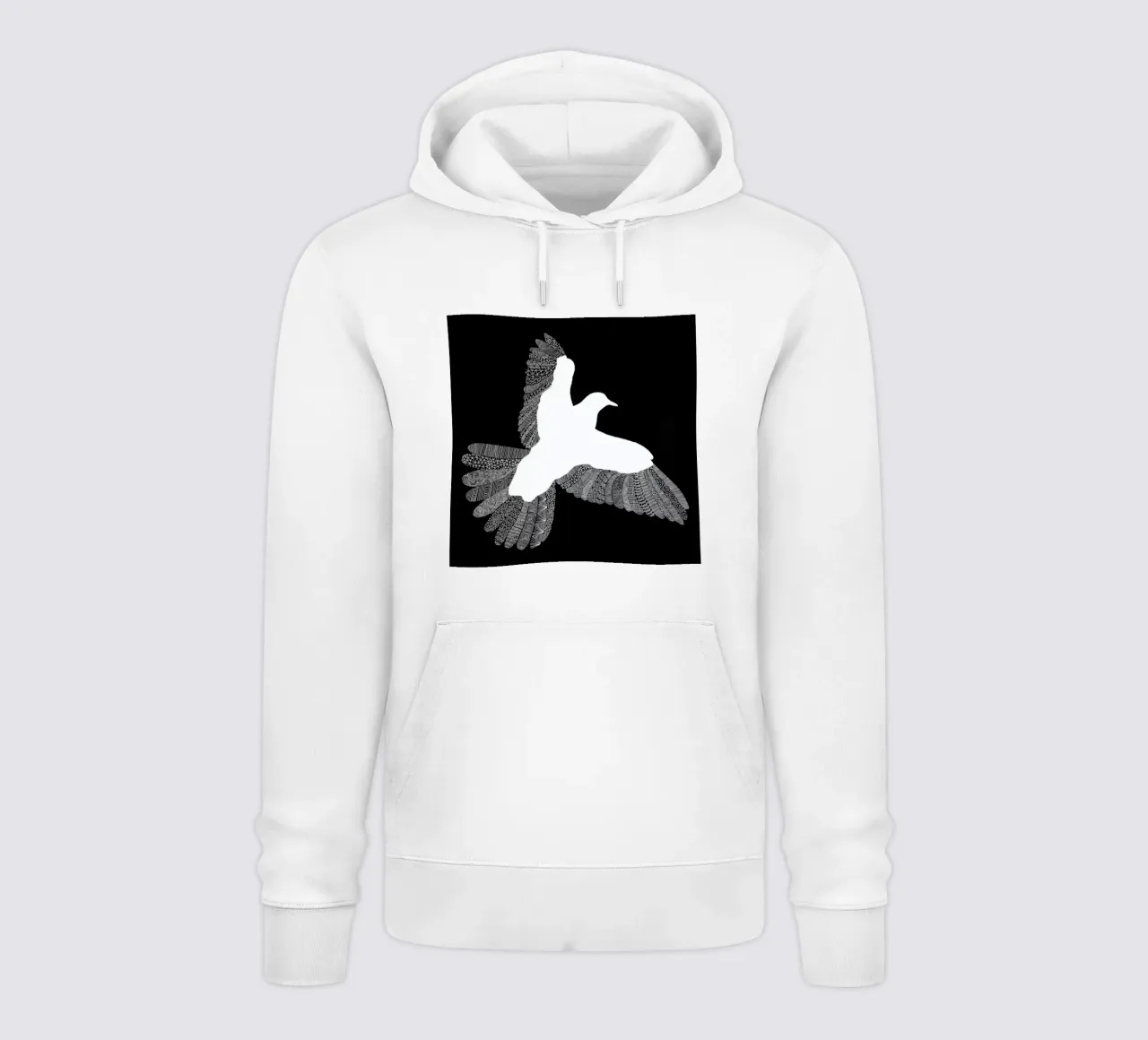 Bird 01 felpa con cappuccio da Florent Bodart