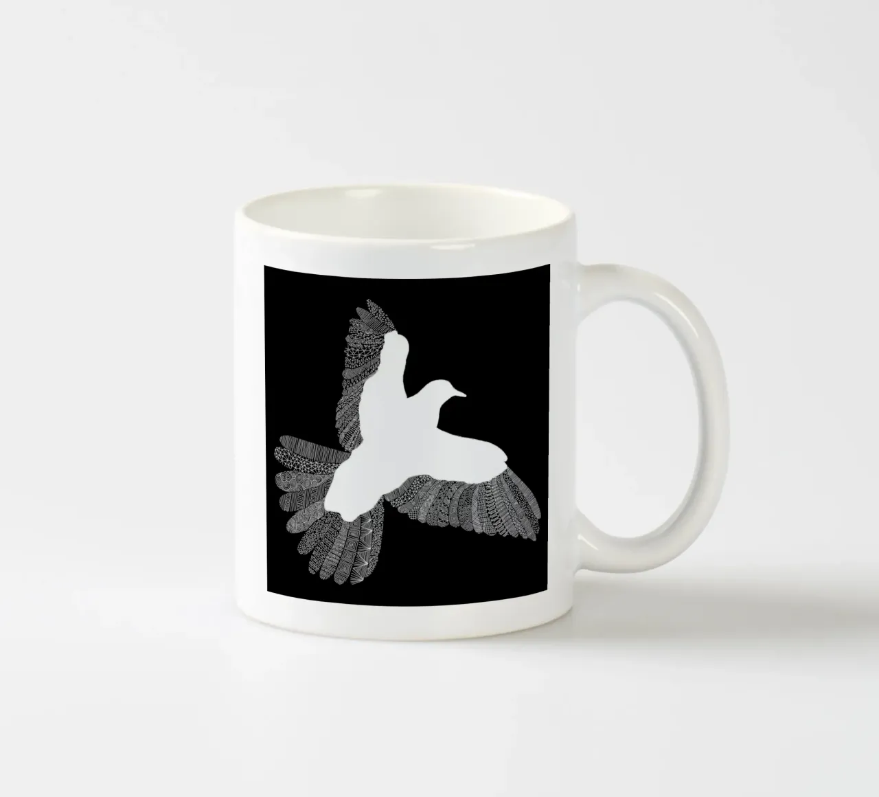 Bird 01 tazza in ceramica da Florent Bodart