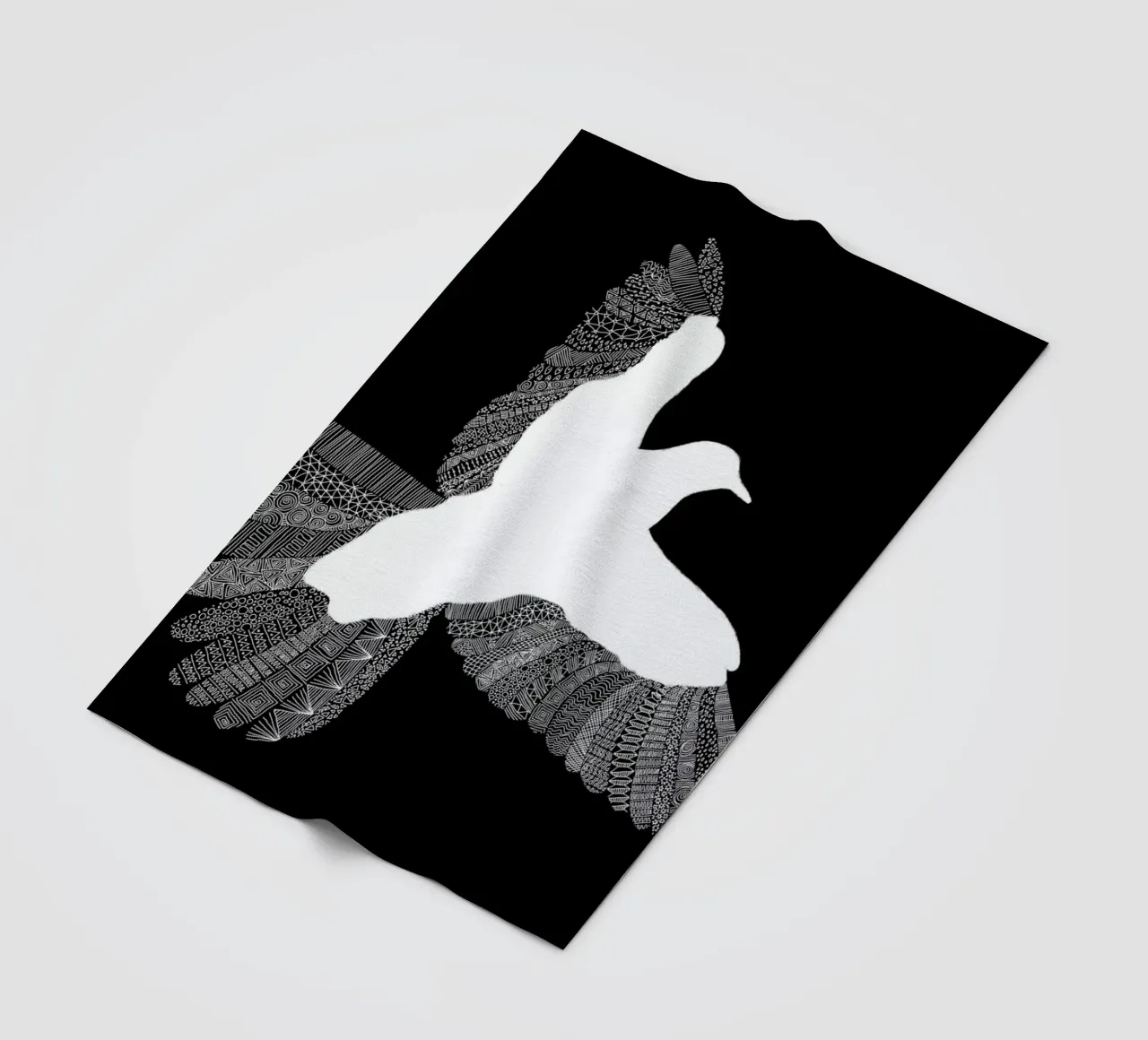 Bird 01 coperta in pile da Florent Bodart