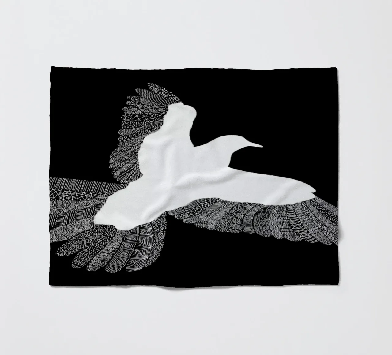 Bird 01 coperta in pile da Florent Bodart