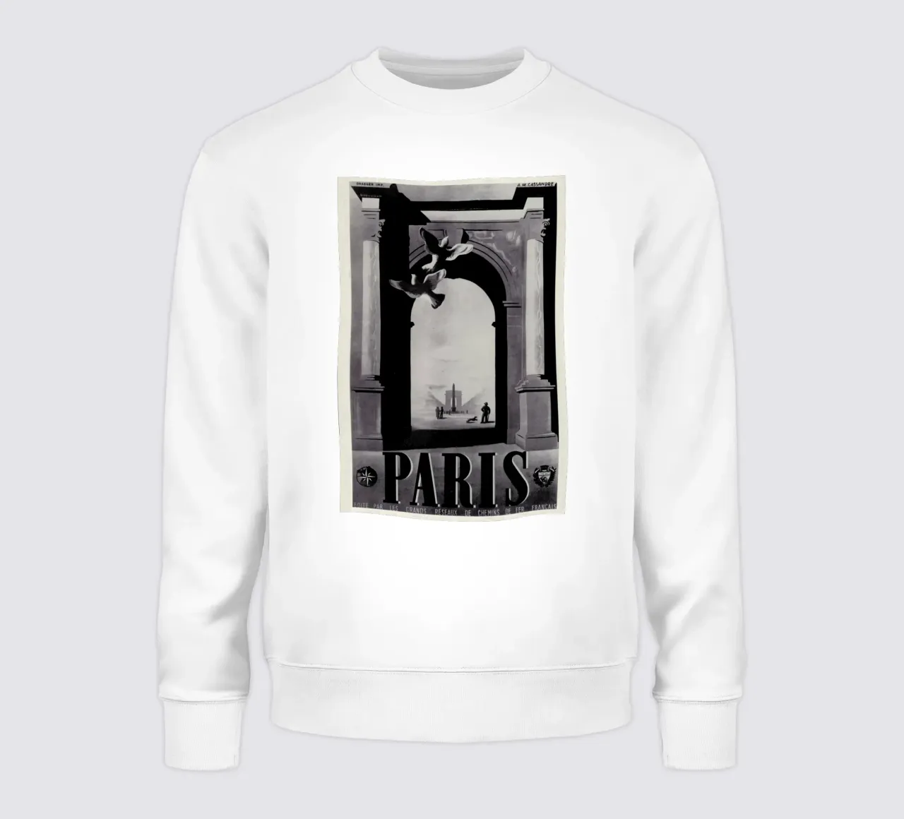 Paris felpa da Hemingway Design