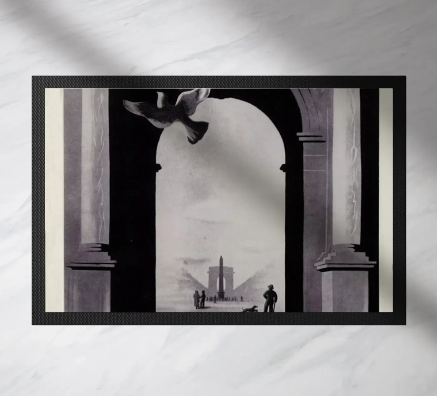 Paris doormat by Hemingway Design