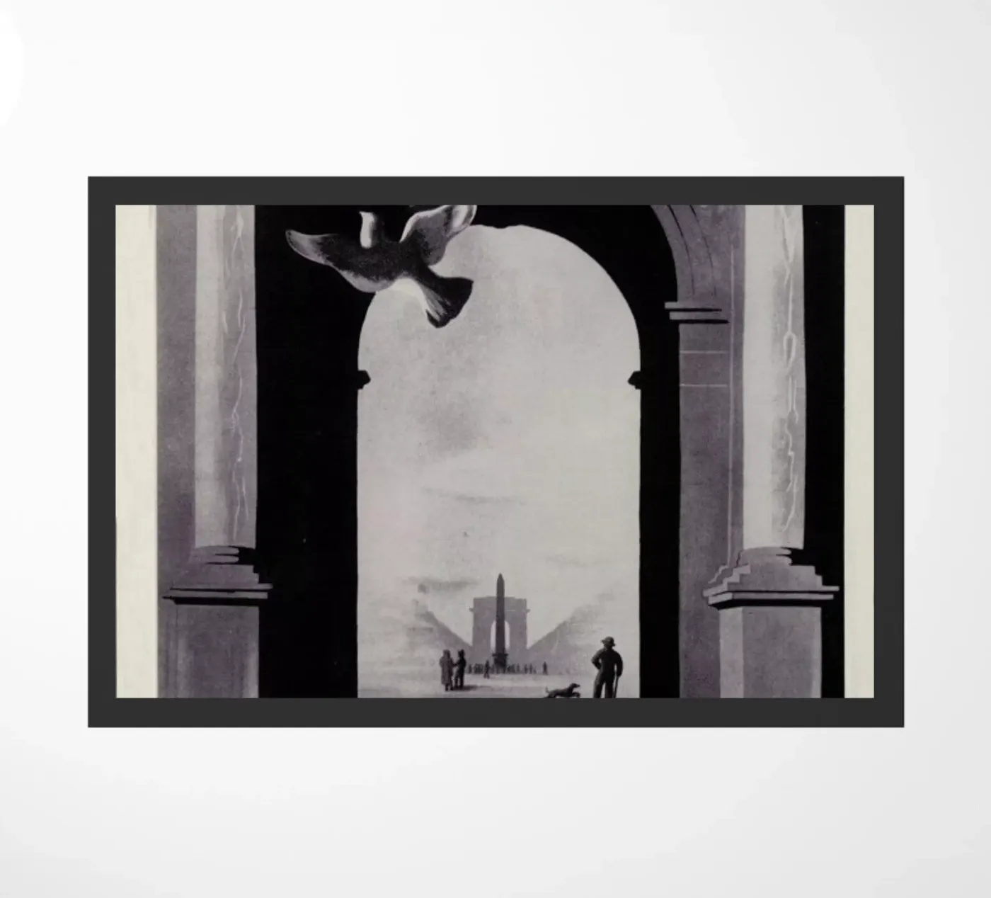 Paris doormat by Hemingway Design