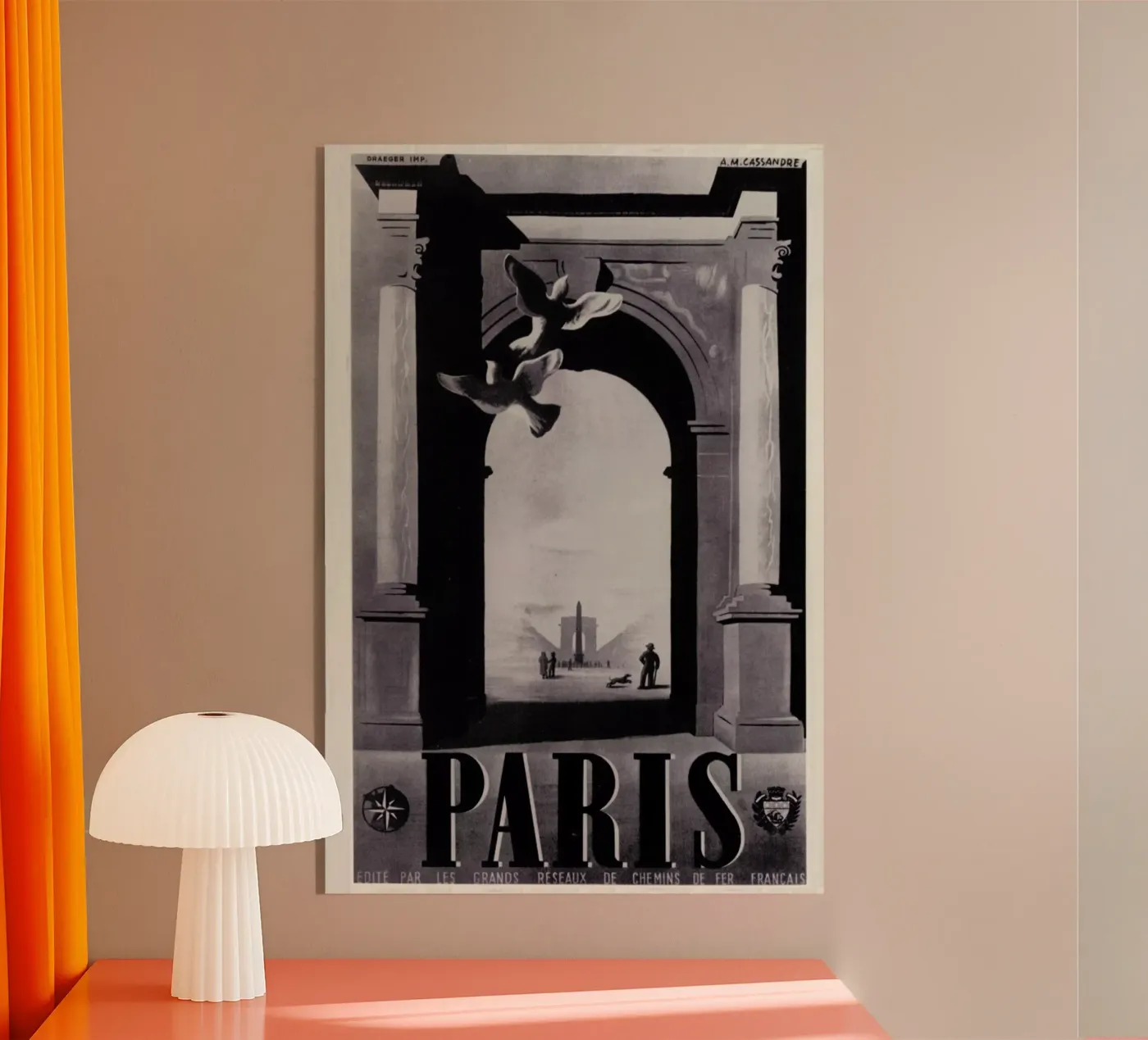 Paris plexiglass da Hemingway Design