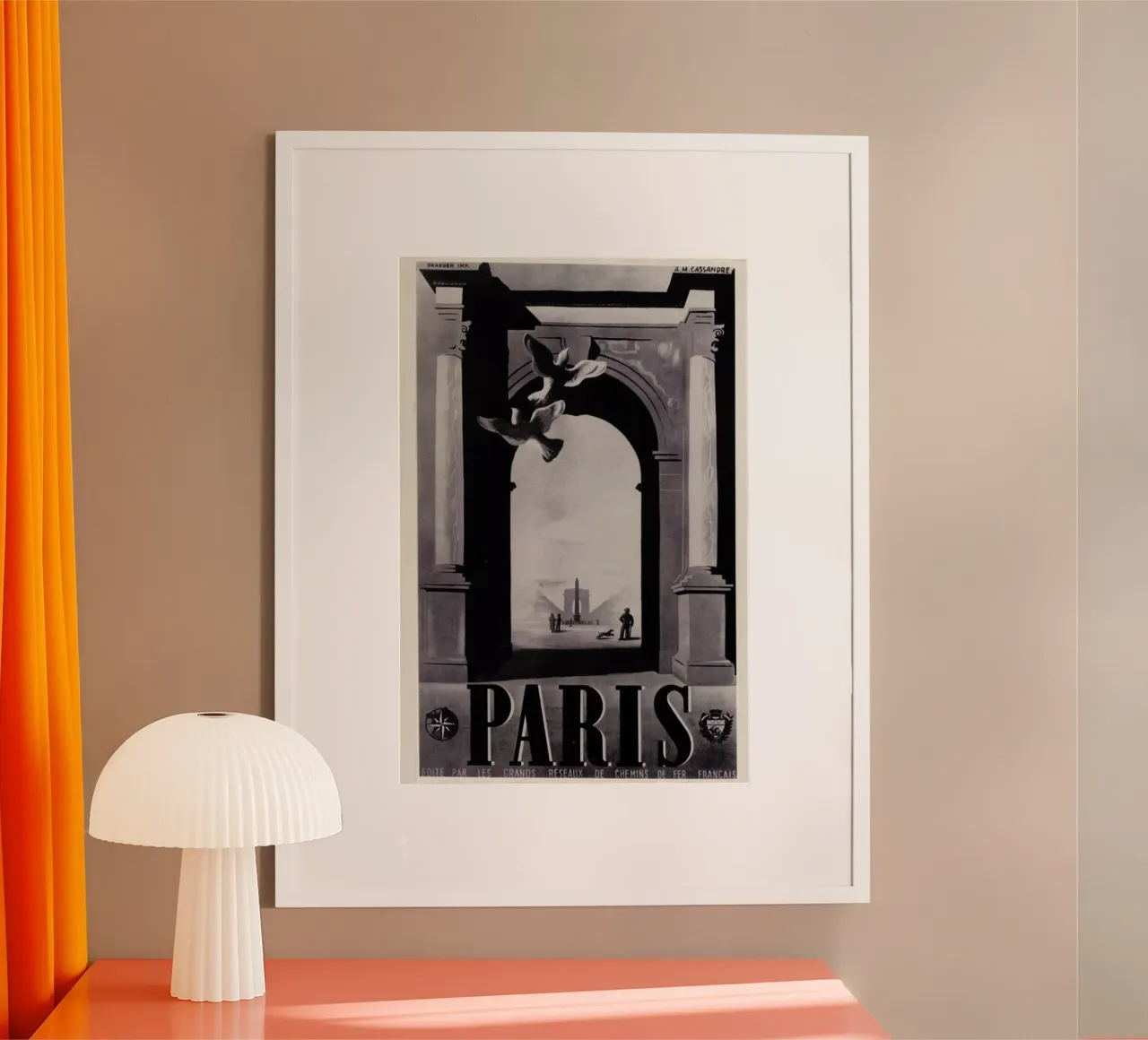 Paris poster da Hemingway Design
