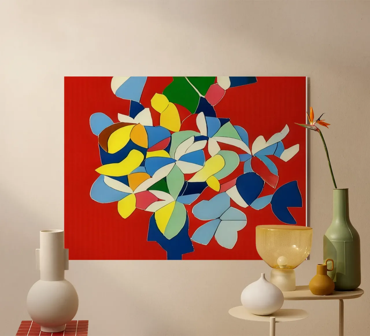 Blumen_8 plexiglass da Abstract Art by LK