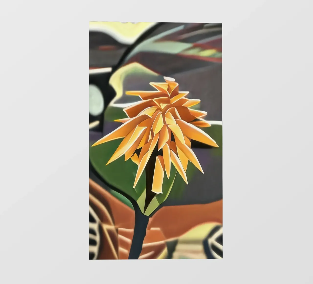 Blumen_9 pellicola backlit da Abstract Art by LK