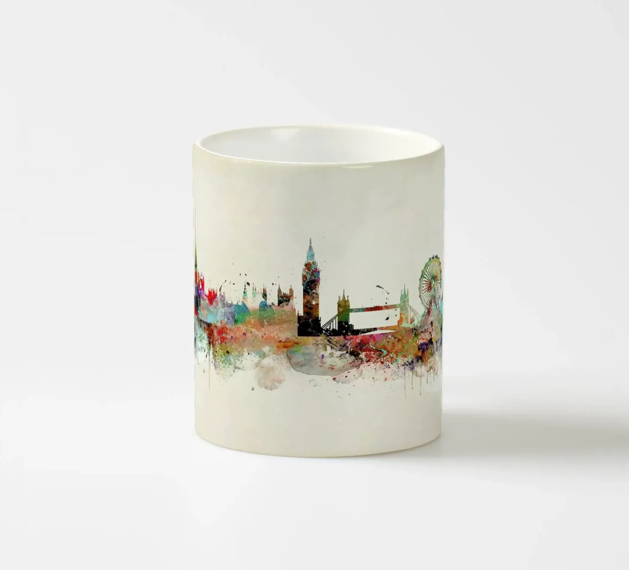 London tazza in ceramica da Brian Buckley