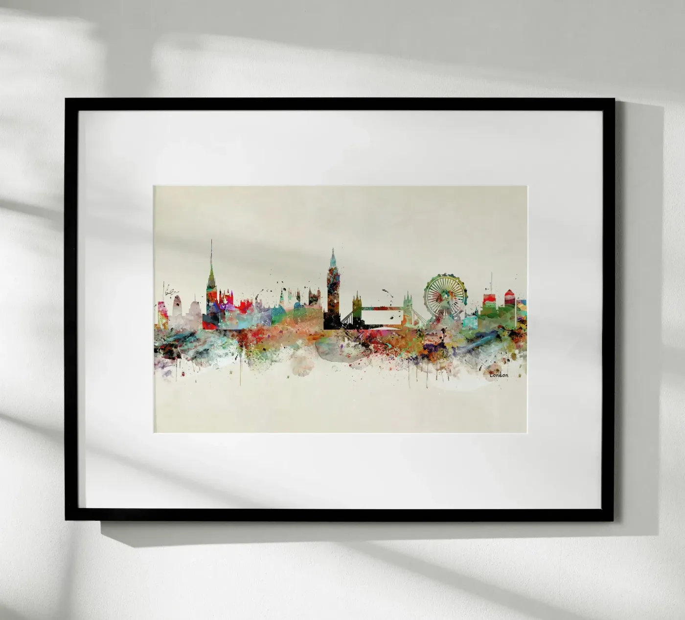 London poster da Brian Buckley