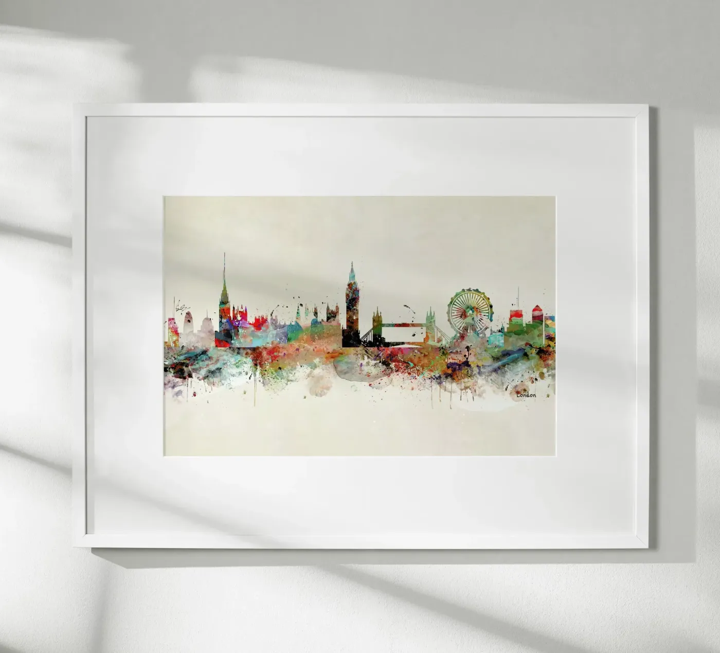 London poster da Brian Buckley