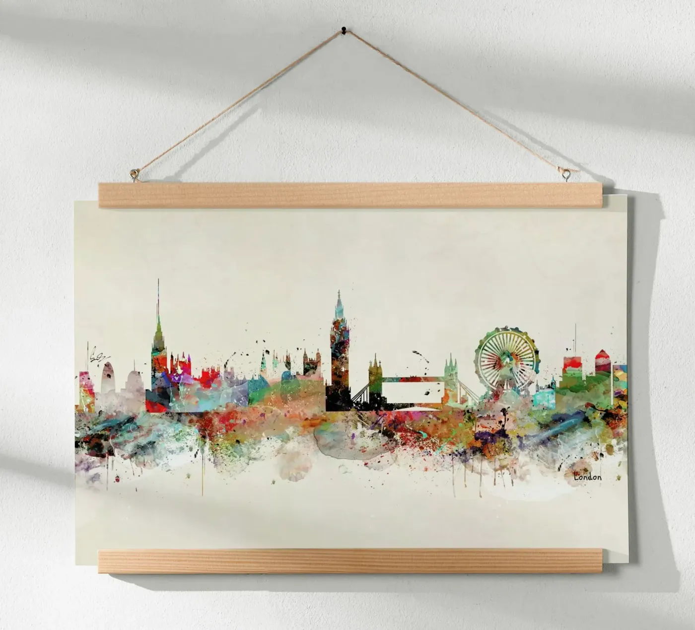 London poster da Brian Buckley