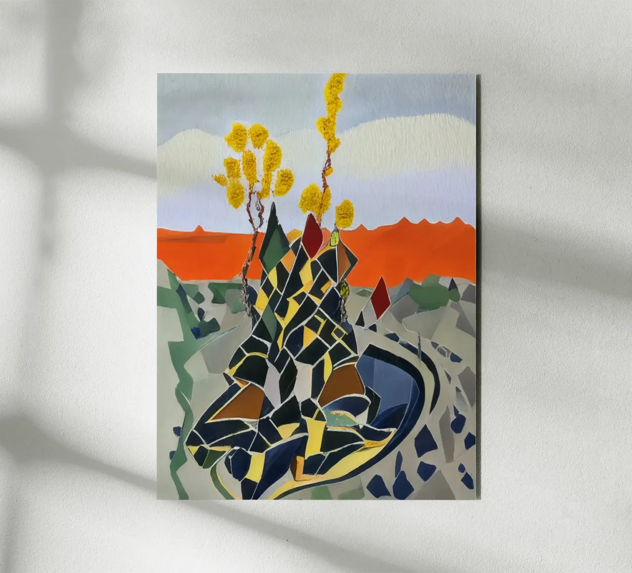 Blumen_10 alluminio dibond da Abstract Art by LK