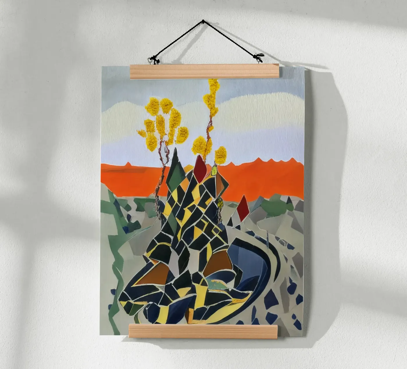 Blumen_10 poster da Abstract Art by LK