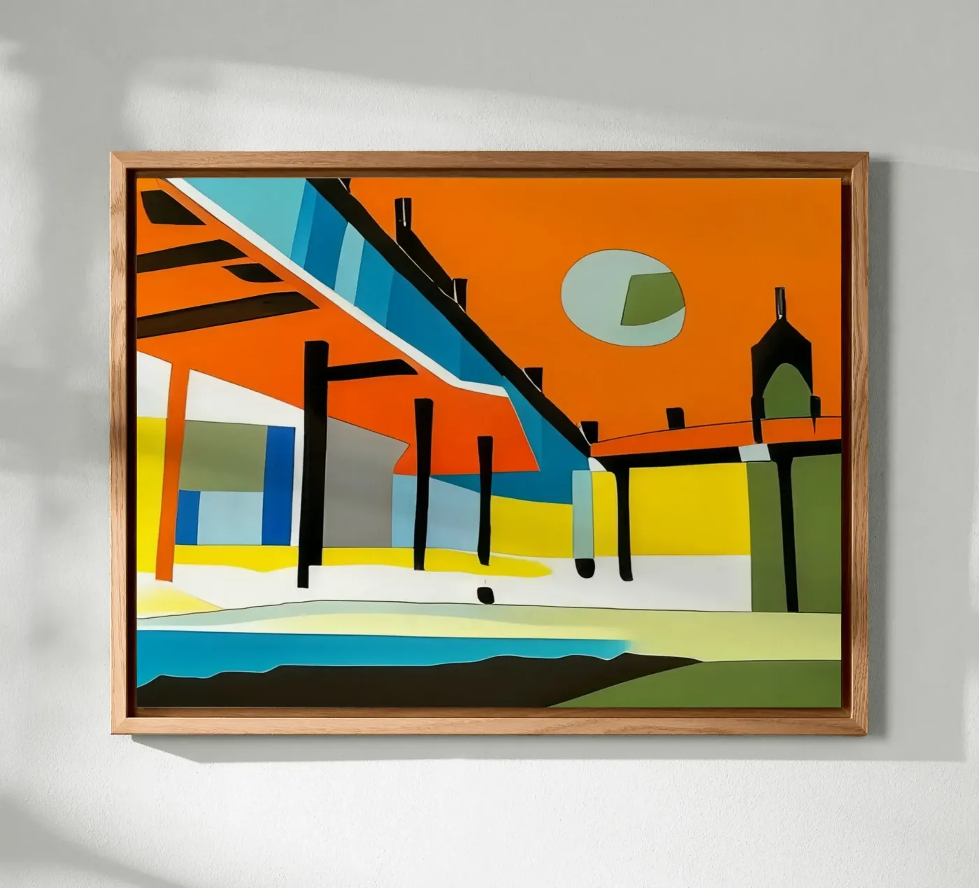 Sightseeing_Excursion_Scheveningen_1 pannello forex da Abstract Art by LK