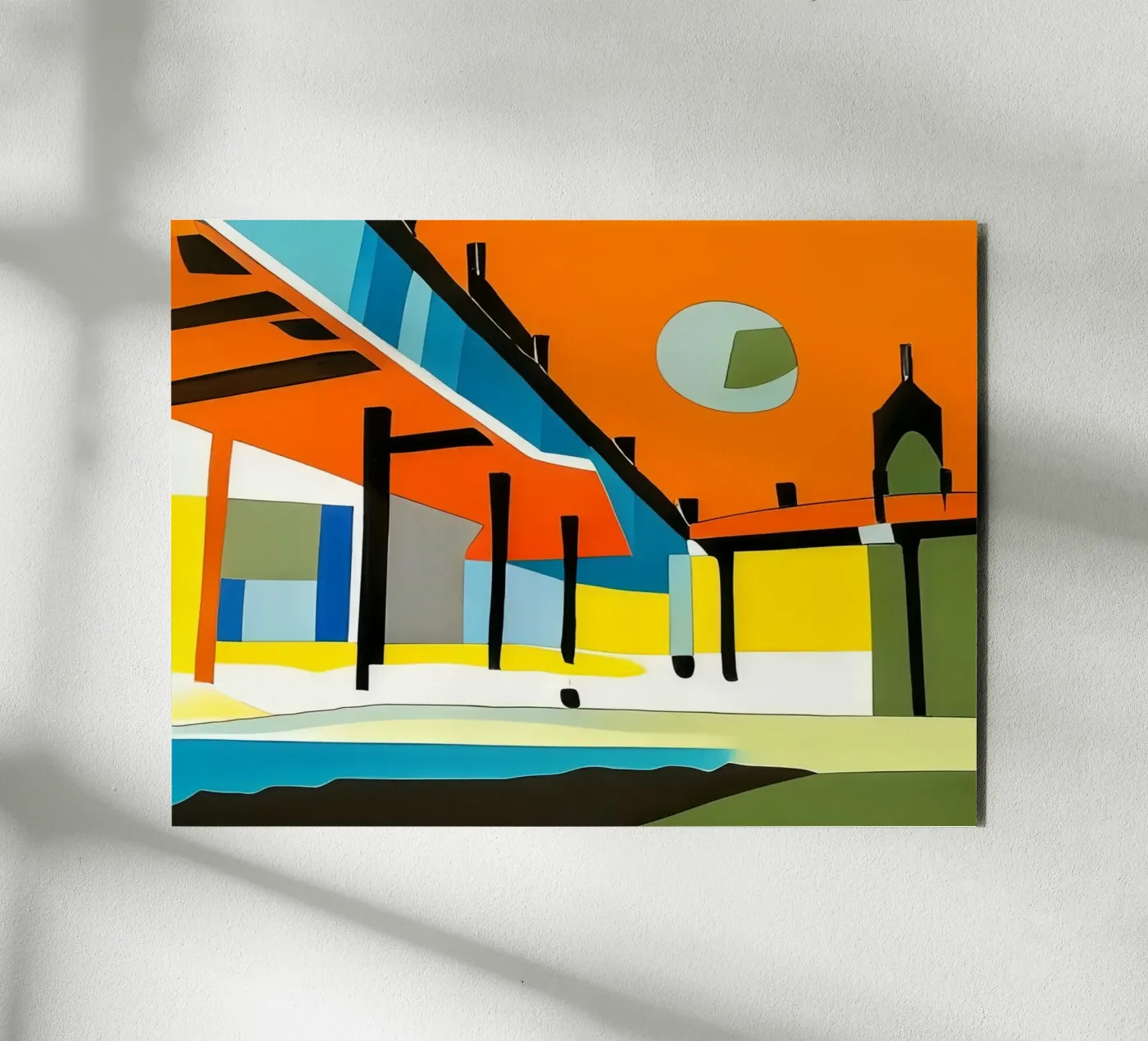 Sightseeing_Excursion_Scheveningen_1 pannello forex da Abstract Art by LK