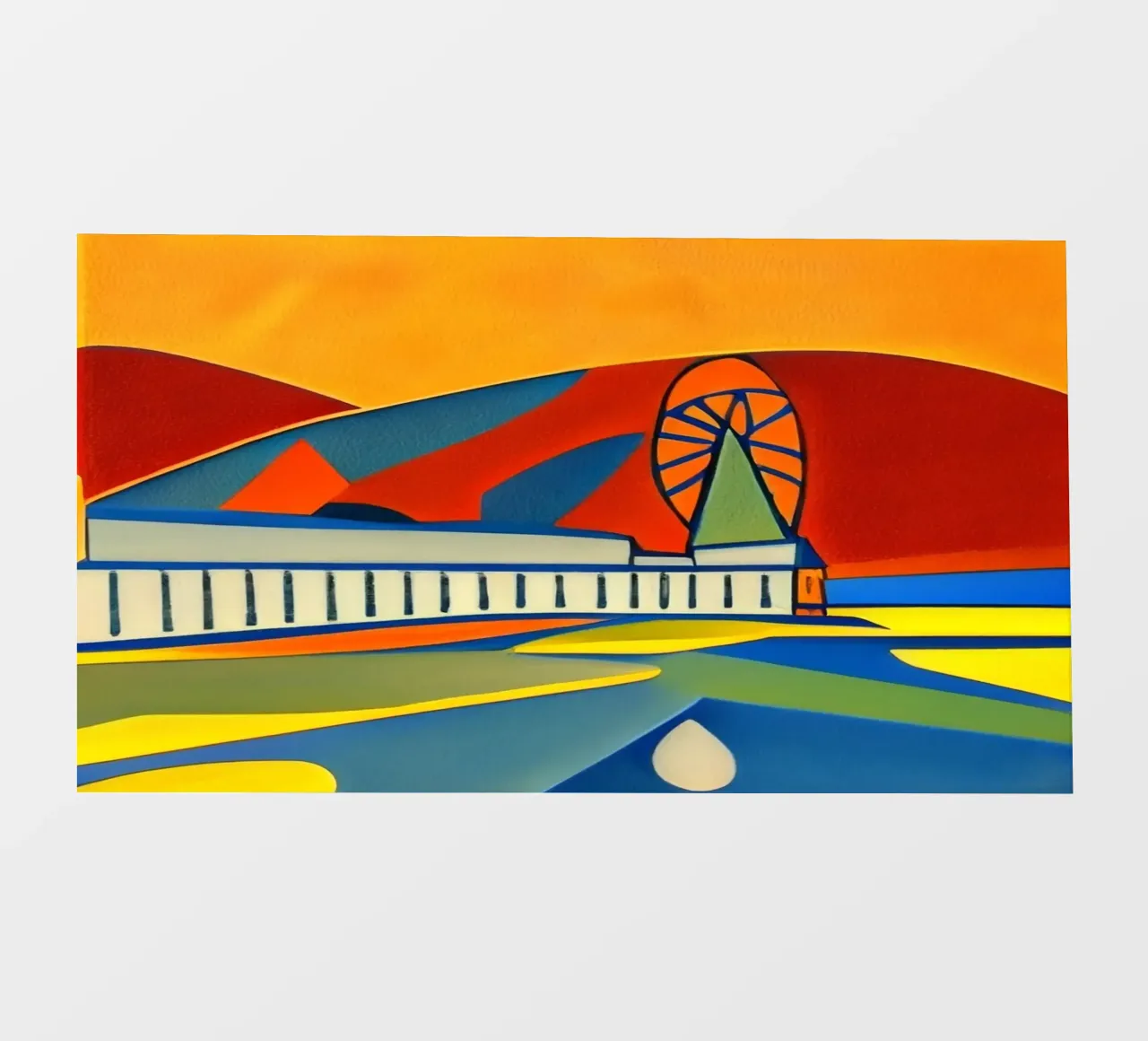 Visita_Escursione_Scheveningen_2 pellicola backlit da Abstract Art by LK