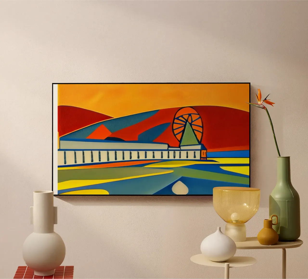 Sightseeing_Excursion_Scheveningen_2 plexiglass da Abstract Art by LK