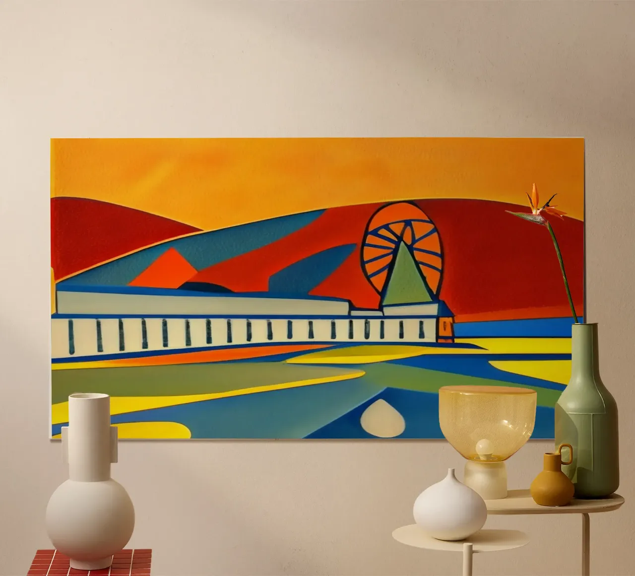 Visita_Escursione_Scheveningen_2 carta hahnemühle da Abstract Art by LK