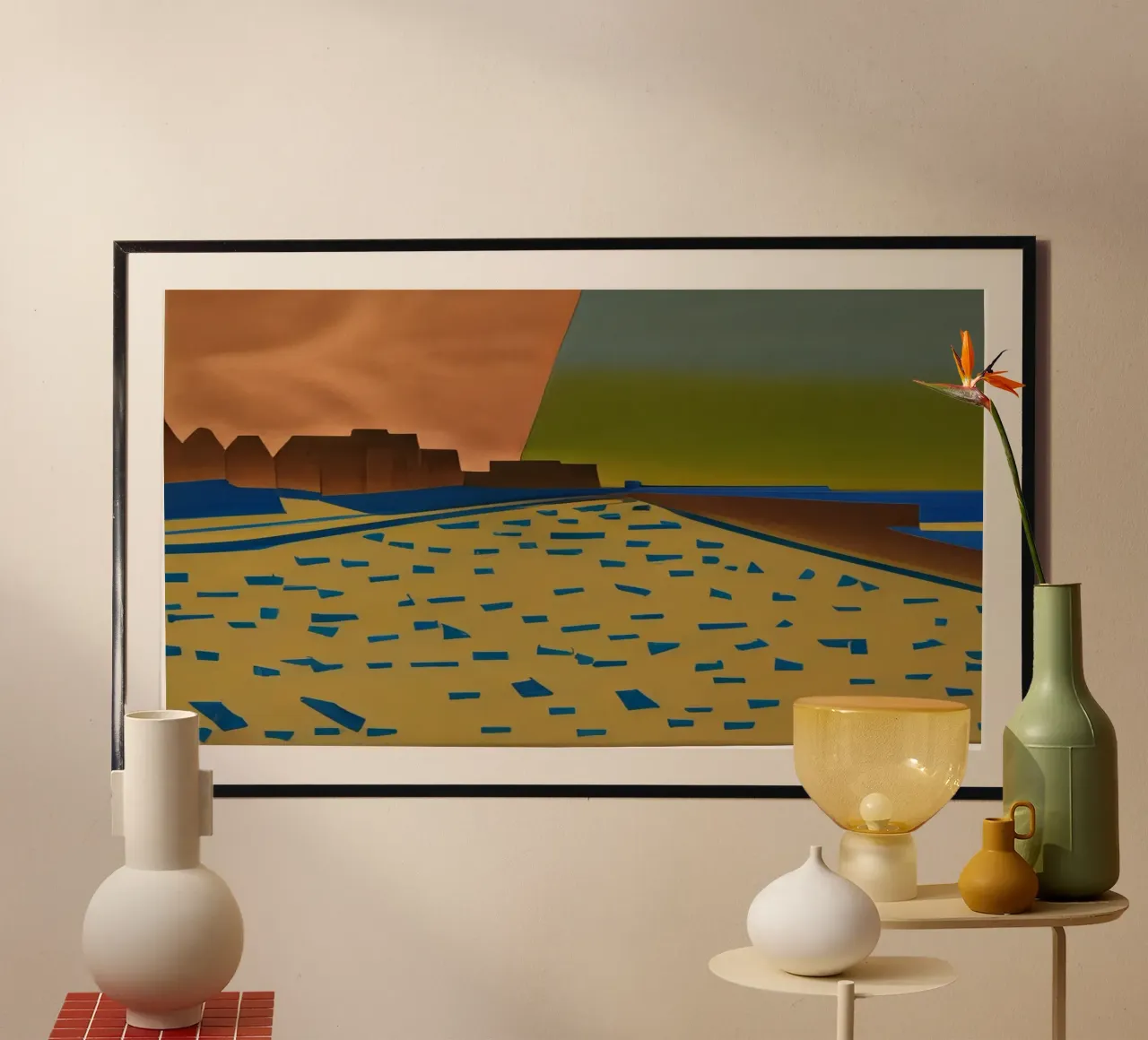 Escursioni_di_spiaggia_Scheveningen_1 carta hahnemühle da Abstract Art by LK