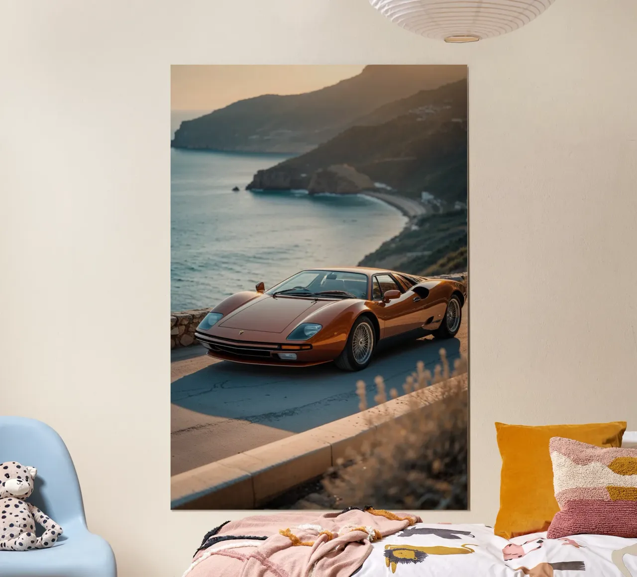 Lamborghini Diablo – The Ultimate Italian Icon poster by AlbertKlee