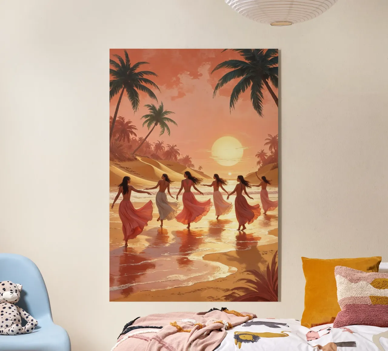 Sunset Ritual by the Ocean plexiglass da AlbertKlee